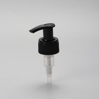 28/400 身体ケア用のプラスチックローション配給ポンプ 左 右放出率 0.18-0.22ml/T