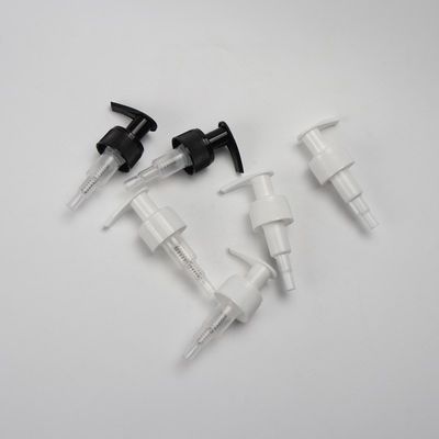 28/400 身体ケア用のプラスチックローション配給ポンプ 左 右放出率 0.18-0.22ml/T